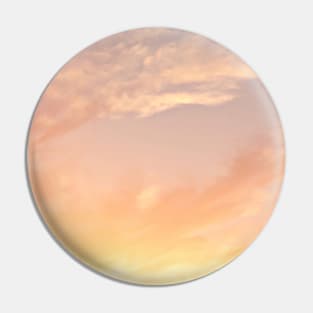 Golden Pink Sunset Sky Photography Pin