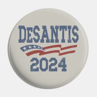 DeSantis 2024 American Flag Pin