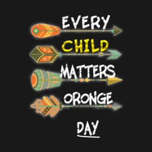 every child matters oronge day T-Shirt