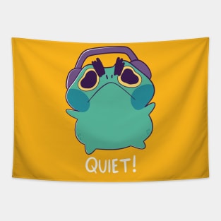 Frog says Quiet Tapestry