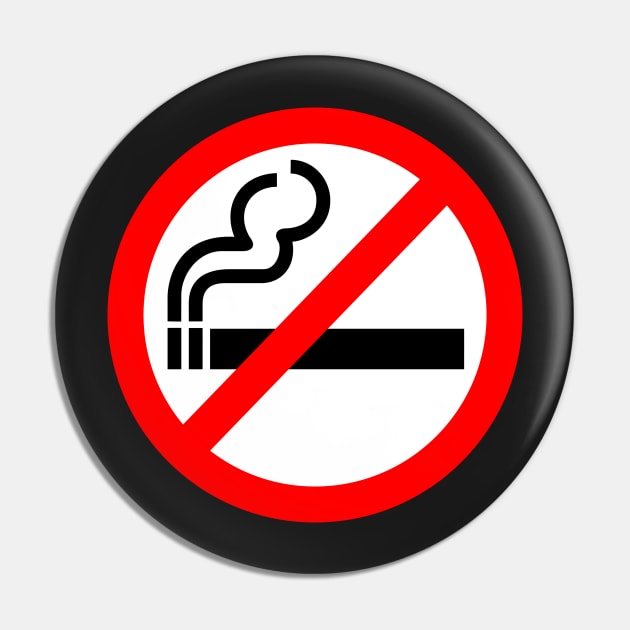 No Smoking Pin by vintage-glow