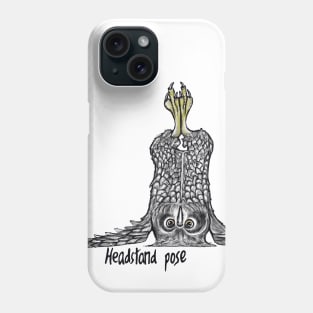 Headstand Pose Phone Case