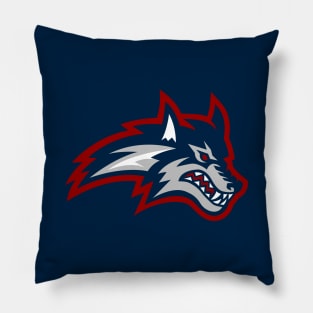 Stony Brook Sea Wolves Pillow