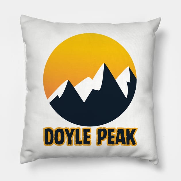 Doyle Peak Pillow by Canada Cities