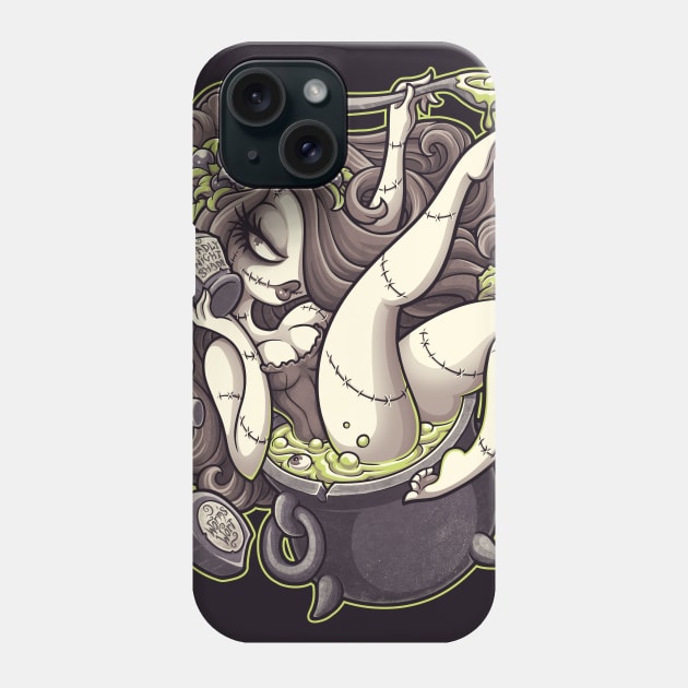 Worm's Wort Soup Phone Case by JEHSEE