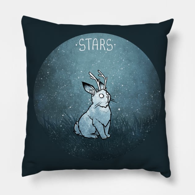 Jackalope Pillow by maryallen138