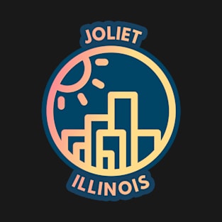 Joliet Illinois badge T-Shirt