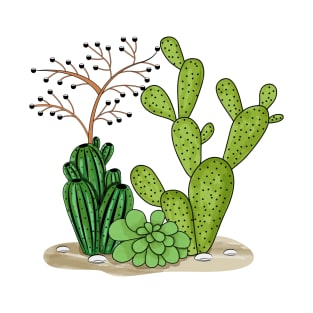 Cactus Plants T-Shirt
