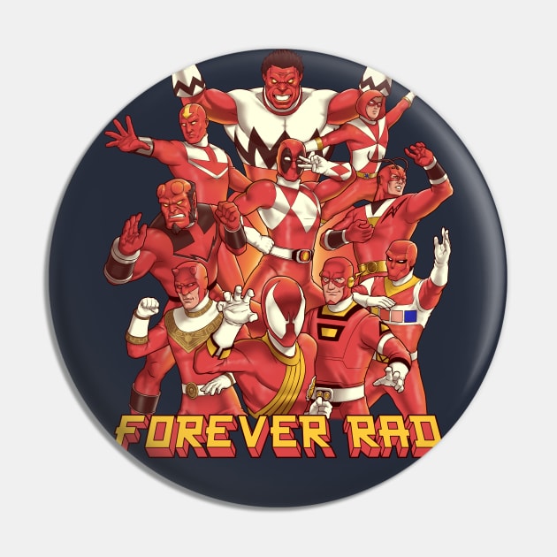 Forever Rad Pin by Batang 90s Art