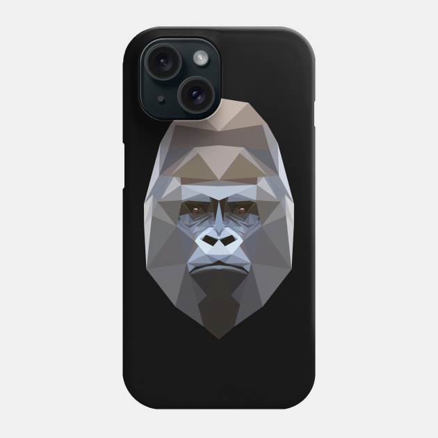 Gorilla Phone Case by Edwardmhz
