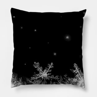 Micro Snow Globe Pillow