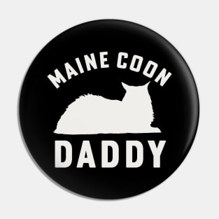 Maine Coon Daddy Cat Dad Maine Coon Dad Pin