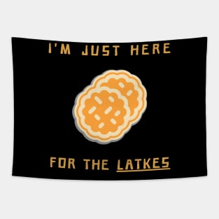 I'm just here for the latkes Tapestry