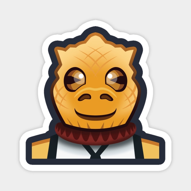 Bossk Bounty Emoji Magnet by bossksbounty