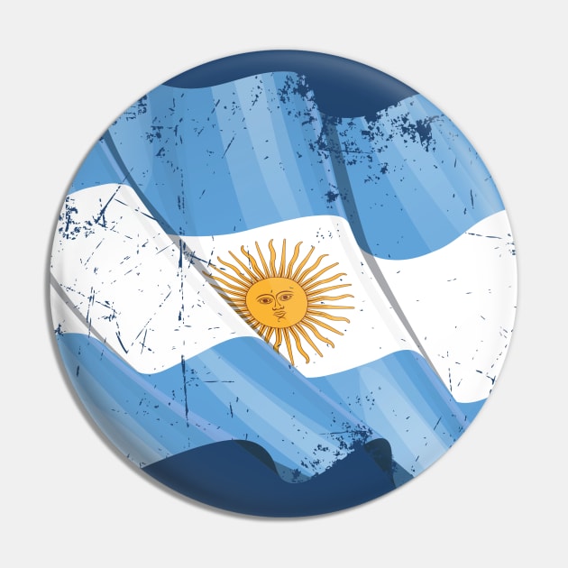 Argentinian Pride Pin by spicoli13