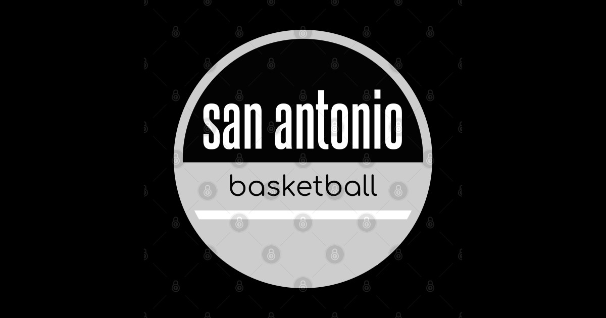 san antonio basketball San Antonio Spurs Sticker TeePublic