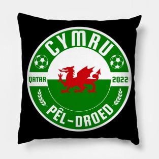 Cymru Football Pillow