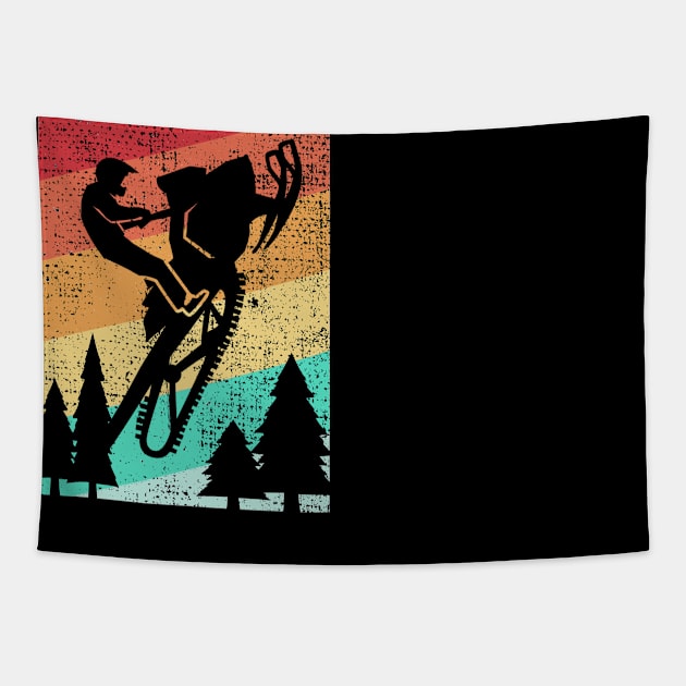 Snowmobiling Snowmobilie Tapestry by Shiva121