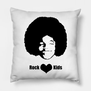 Rock love Kids as worn by kurt cobain Pillow