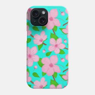 Cherry blossoms pattern Phone Case