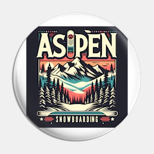 Aspen Ski & Snowboard Pin