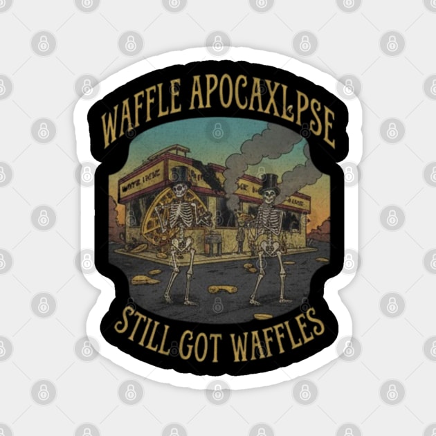 Waffle-House-Grateful-Dead-Lot Magnet by dtr_art