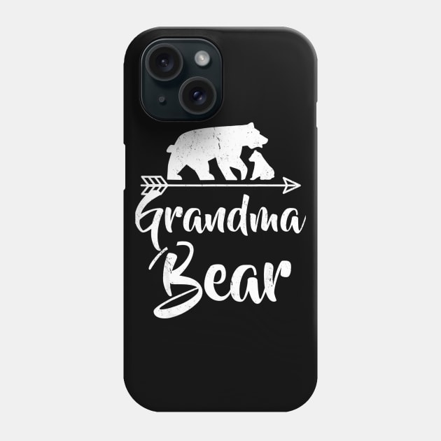 Grandma Bear T Shirt Best Gift Mothers Fathers Day Phone Case by schaefersialice