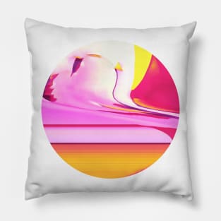 Electric Sunrise Pillow