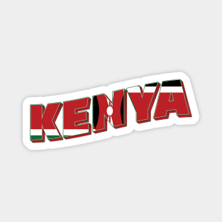 Kenya Vintage style retro souvenir Magnet