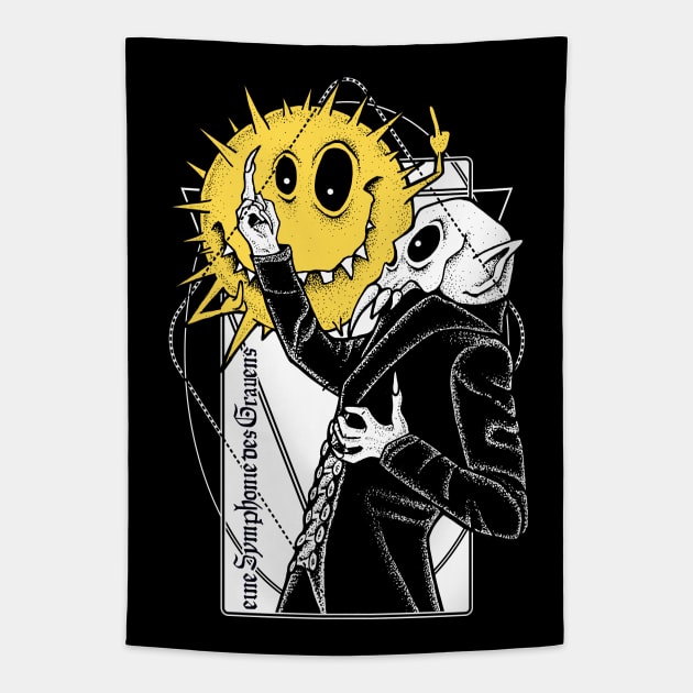 The Vampire and the Sun Tapestry by Von Kowen