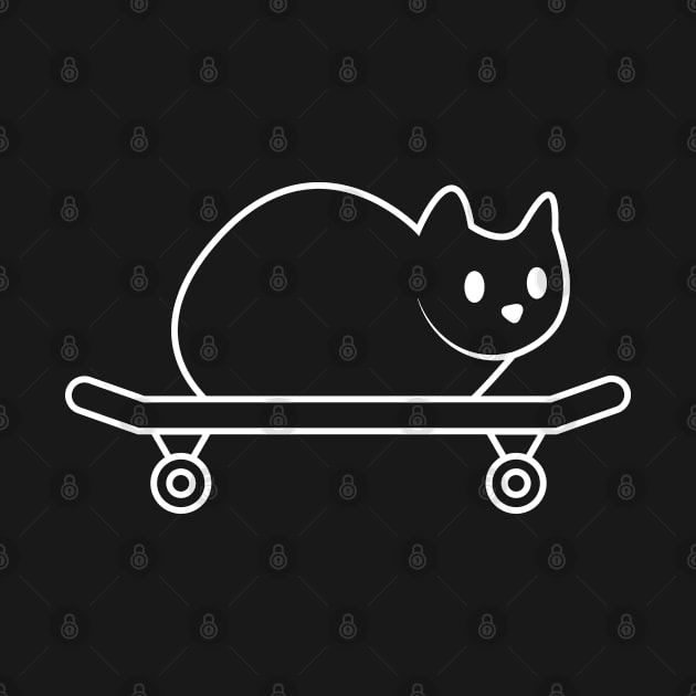 skater cat by tonycastell