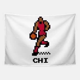 8-Bit Basketball - Chicago Tapestry