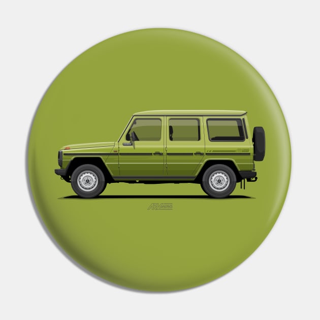 MB 300 GD LWB (W460) Agave Green Pin by ARVwerks