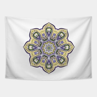 Colorful mandala Tapestry