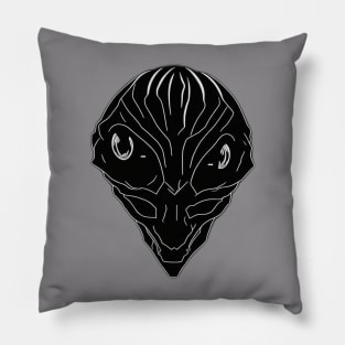 Ancient Alien Head Pillow