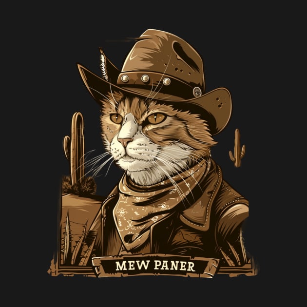 Cat Cowboy Paws & Spurs by RazonxX