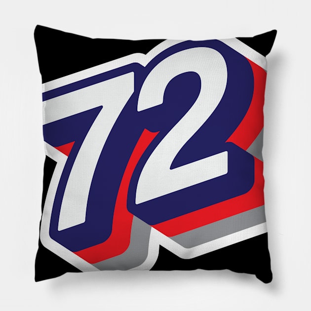 72 Pillow by MplusC