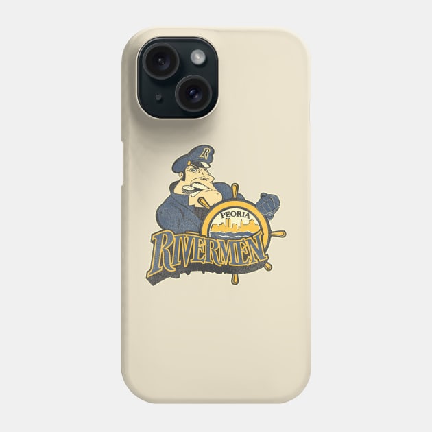 Defunct Rivermen Hockey Team Phone Case by Defunctland