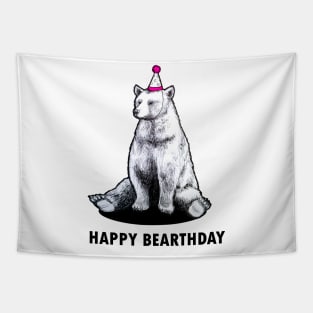 Happy Bearthday Tapestry