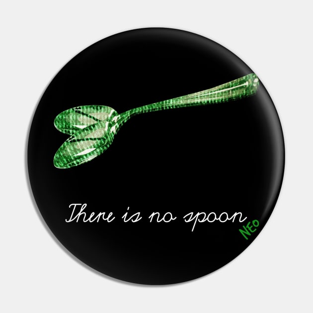 there's no spoon Pin by filippob