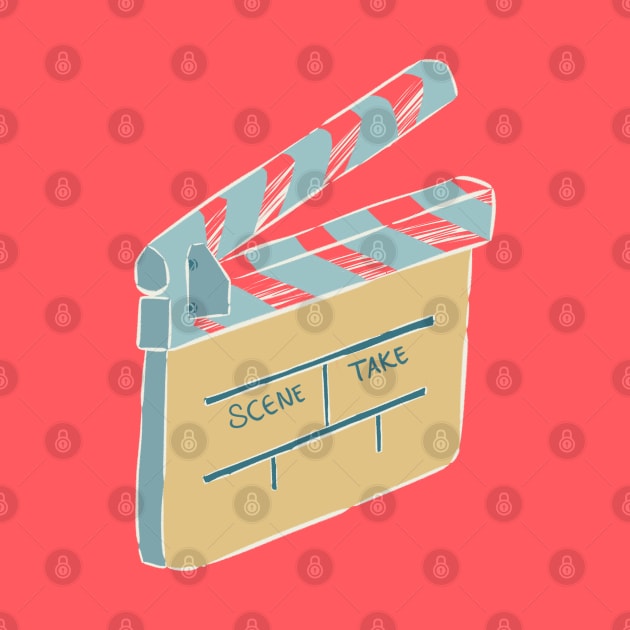 Movie Clapperboard by Naara