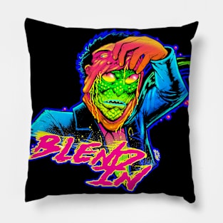 "Blend In" Black Light Pillow