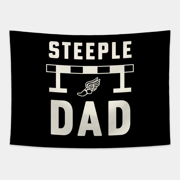 Steeplechase Runner Steeple Dad Track and Field Tapestry by PodDesignShop