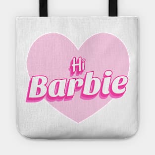 Hi Barbie Tote