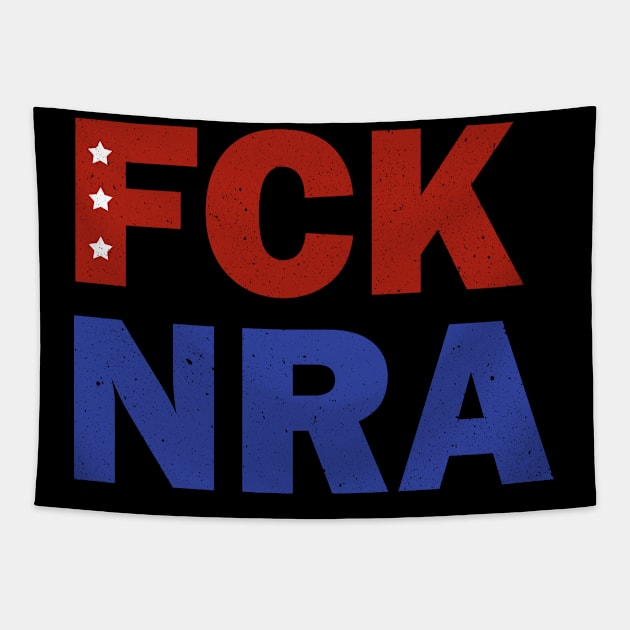 FCK NRA Tapestry by valentinahramov