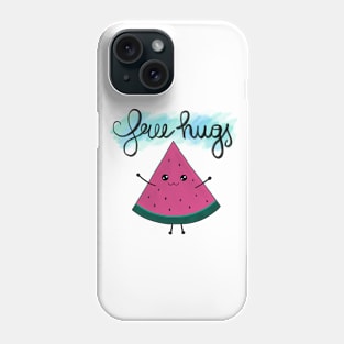 Watermelon Free Hugs Phone Case