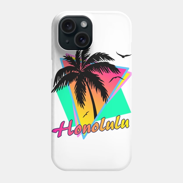 Honolulu Phone Case by Nerd_art