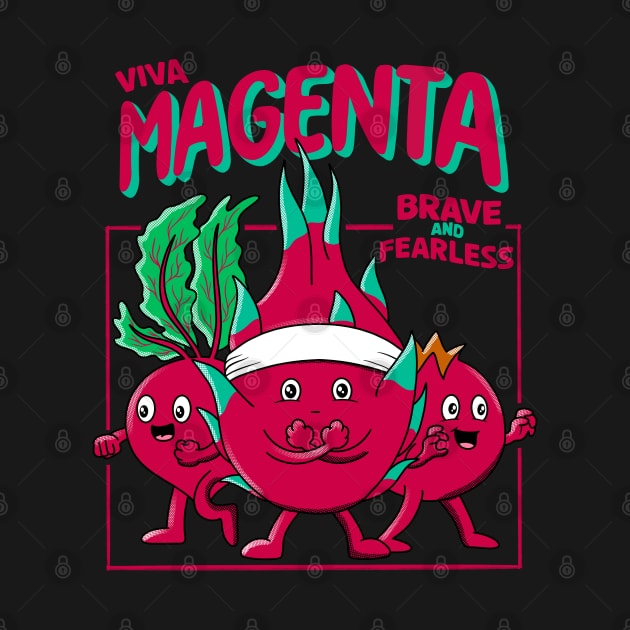 Viva Magenta by Kimprut