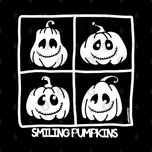 Smiling Pumpkins by SherringenergyTeez