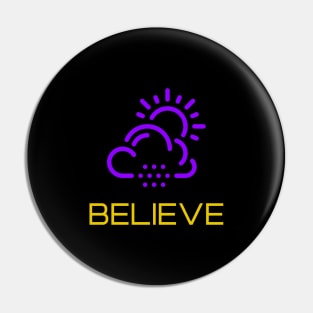 Believe Pin